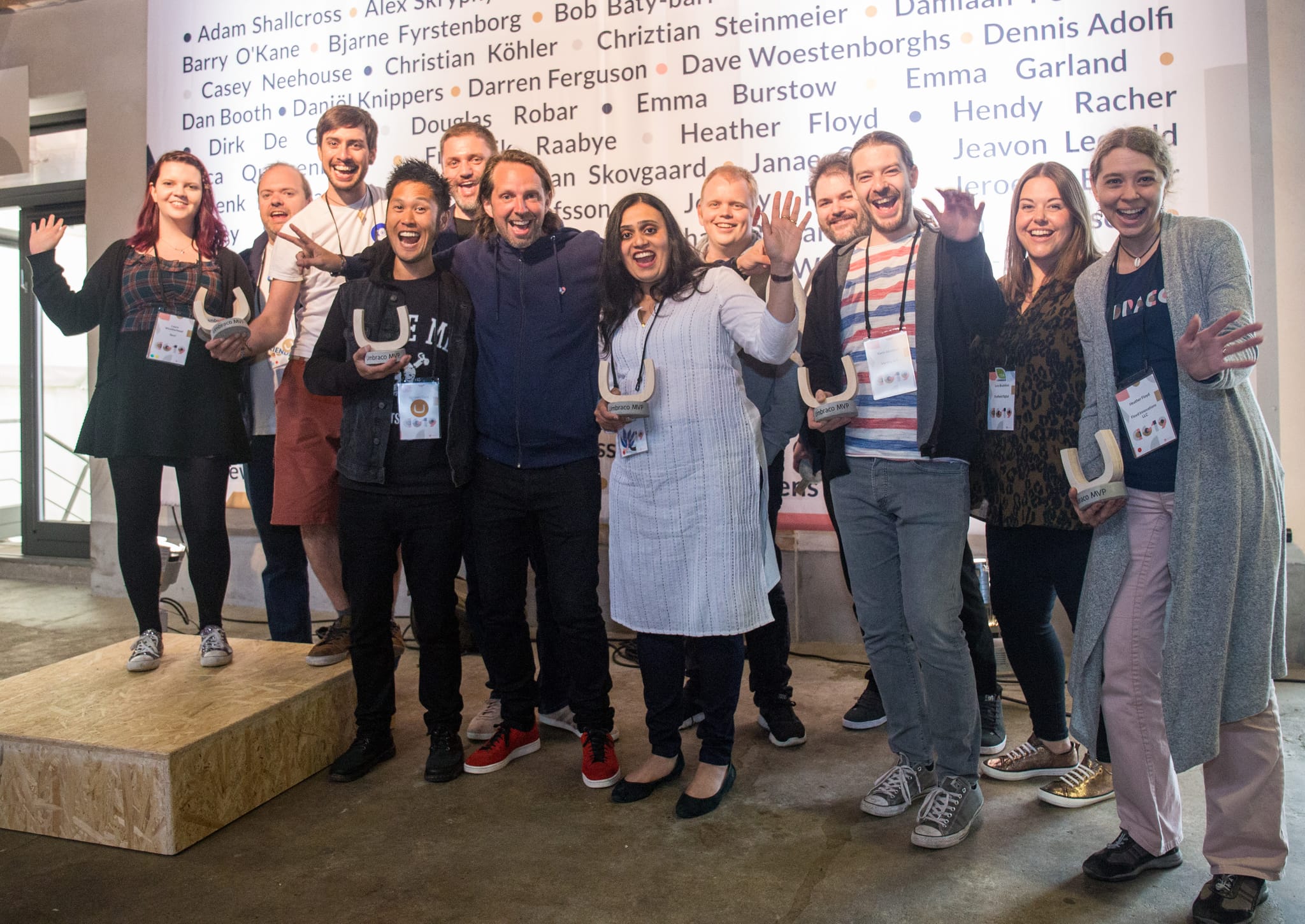 Umbraco MVPs beim Codegarden 2019